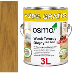 Wosk Twardy Olejny Bezbarwny J.P. OSMO 3032 3L+20%