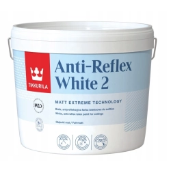 TIKKURILA White Anti-Reflex (2) 3L Matowa
