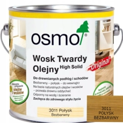 Wosk Twardy Olejny Bezbarwny P. OSMO 0,75L 3011